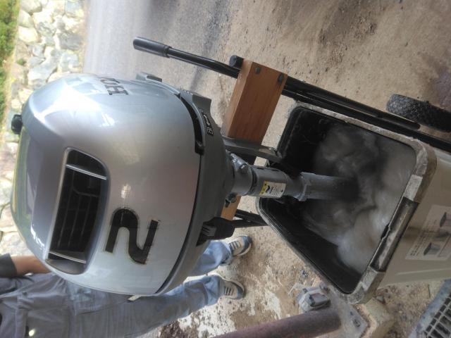 ホンダ２馬力船外機　各部点検整備　BAAC　岡山県　鳥取県　兵庫県　岡山市　姫路市　津山市