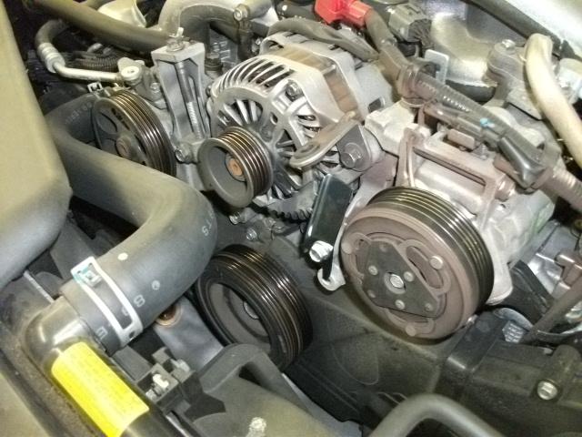 インプレッサ　ベルト交換