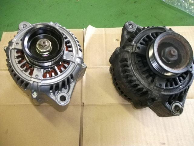 オルタネーター交換　部品持込み