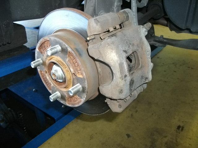 ワゴンR　ブレーキ修理