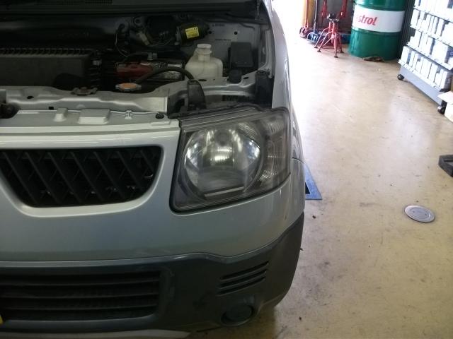 ekワゴン　バッテリー交換