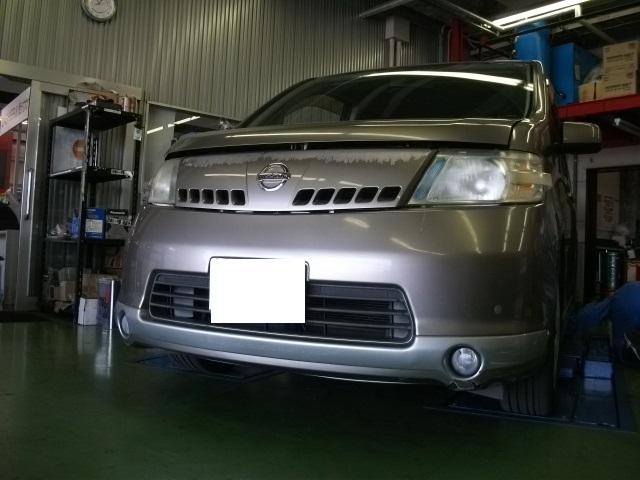 【法定12ヶ月点検】日産　セレナ