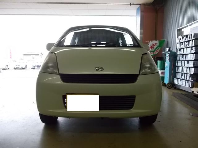 スズキ　MRワゴン　ベルト交換