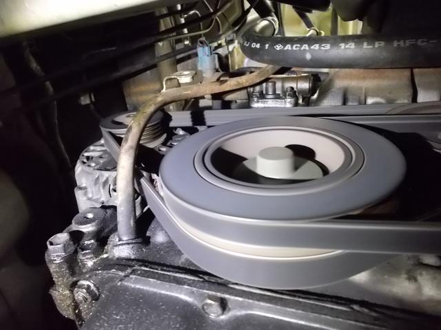 スズキ　MRワゴン　ベルト交換