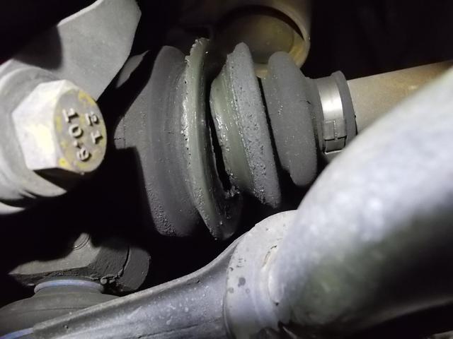 スズキ　ワゴンＲ RR ドライブシャフトブーツ交換