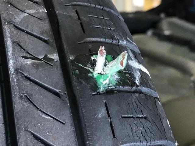 パンク修理