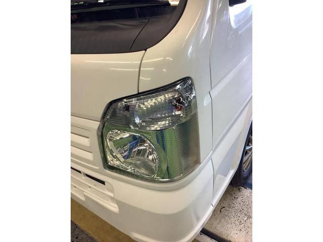 スズキ キャリイトラック 車検でご来店 左ヘッドライト割れの為交換 津島市 愛西市 稲沢市 あま市