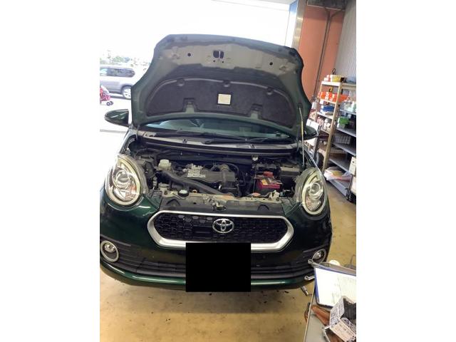 トヨタ　パッソ　車検　ブレーキ残量が少ない　ブレーキパッド交換　津島市　愛西市　稲沢市　あま市