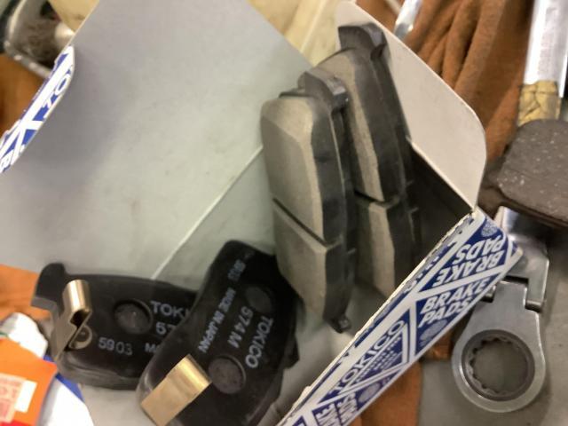 トヨタ　パッソ　車検　ブレーキ残量が少ない　ブレーキパッド交換　津島市　愛西市　稲沢市　あま市