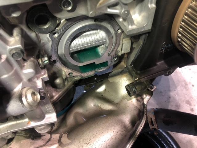 レガシィツーリングワゴン　タイベル＆ウォーターポンプ交換　スバル・マツダ専門店　カーストック春日井・小牧店