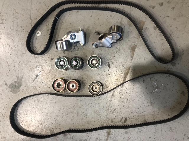 レガシィツーリングワゴン　タイベル＆ウォーターポンプ交換　スバル・マツダ専門店　カーストック春日井・小牧店