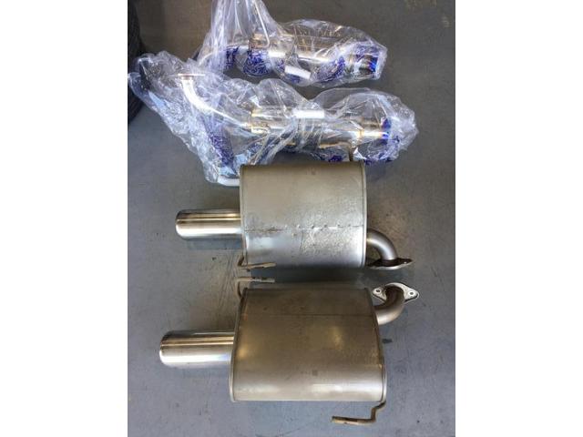 レヴォーグマフラー交換　スバル・マツダ専門店　カーストック春日井・小牧店