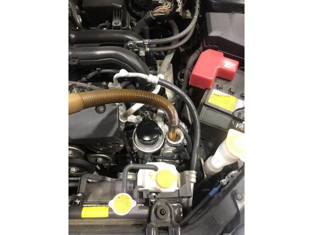 スバル　クロスオーバー7　オイル交換　Ｃａｒ　Ｓｔｏｃｋ　（株）カーストック　春日井・小牧店　スバル、カスタムプロボックス専門店