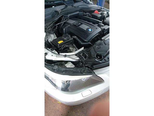 BMW5シリーズ・ツーリング　エンジンオイル＆オイルフィルター交換、リセット作業　愛知県半田市のお客様より