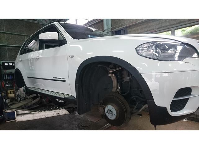 BMW・X5法定点検整備作業編