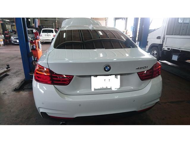 BMW420i 車検整備作業