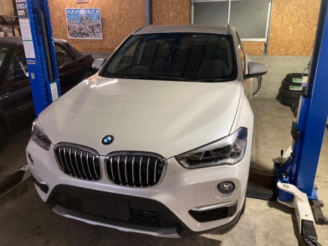 BMW　X1　点検　欧州車　整備　外車　修理　愛知　名古屋市　中村区 中川区 西区　弥富　津島　　港区　整備工場　車検　点検　オイル　納車