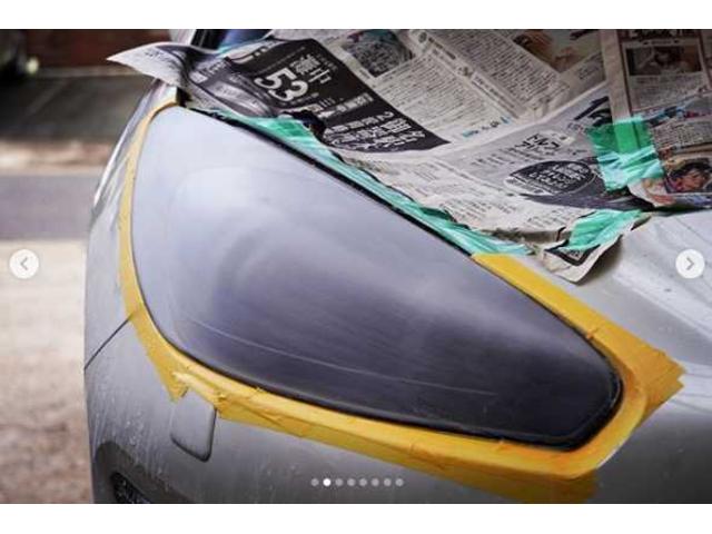 ヘッドライト剥離コーティング　プジョー308㏄　207　207㏄　308　RCZ　名古屋市　緑区　南区　天白区　Peugeot　ヘッドライト曇り　磨き　コーティング