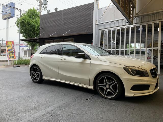 メルセデスベンツ　A180　タイヤ交換　コーティング　18インチ　W176　AMG　MercedesBenz　名古屋市　緑区　天白区　瑞穂区　南区　昭和区　豊明　東郷　Aクラス