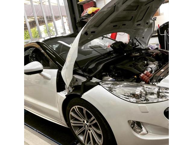 プジョーRCZ　ホイール　ロックボルト外し　ロックアダプター紛失　ロックナット　盗難防止ボルト　プジョーホイール外し　名古屋市　緑区　天白区　名東区　愛知県　大府市　東海市　三重　岐阜　静岡　プジョー専門　ワイズカースペース