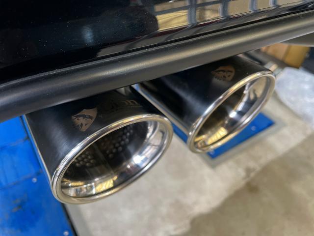 プジョーRCZ 4本出しマフラー取付 マフラー交換 LIONマフラー プジョーRCZ 4本出しマフラー取付 マフラー交換 LIONマフラー