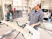 自社塗装ブースを完備！