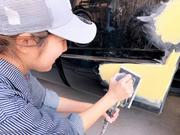 【工程５】研磨機でなめらかにしていきます