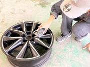 ホイールの「ガリ傷」補修や・・・