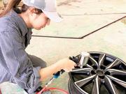 ホイール塗装も行っています