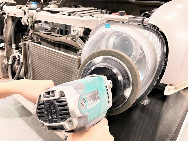 ヘッドライト磨きもＯＫ