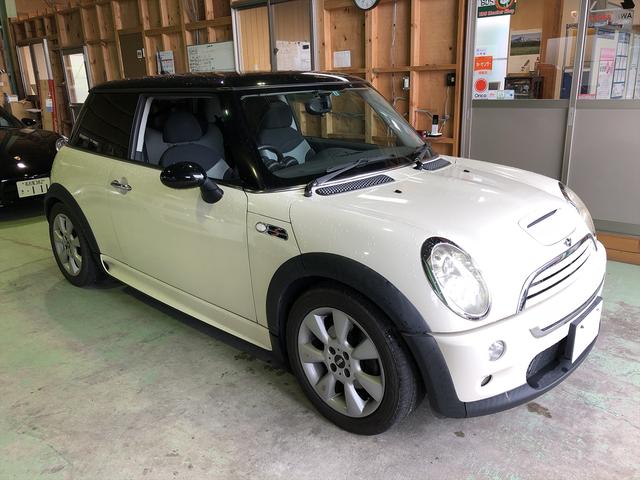 BMW　MINI　COOPER-S　車検　入庫