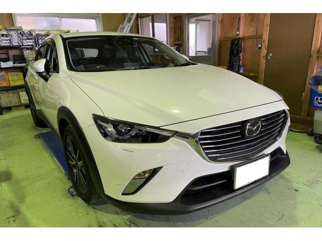 マツダ　CX-3　フロントバンパー交換しました！