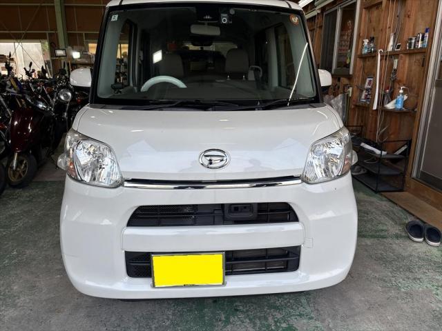 ダイハツ　タント　フロントバンパー交換