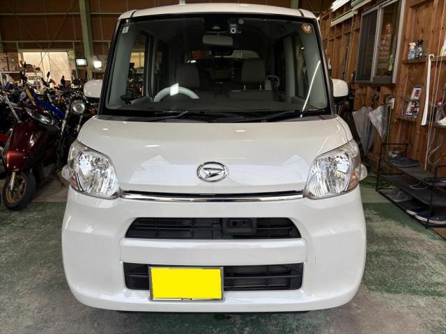 ダイハツ　タント　フロントバンパー交換