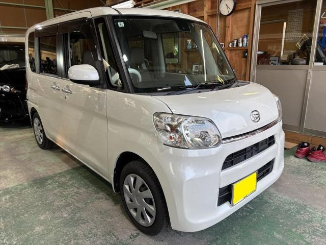 ダイハツ　タント　フロントバンパー交換