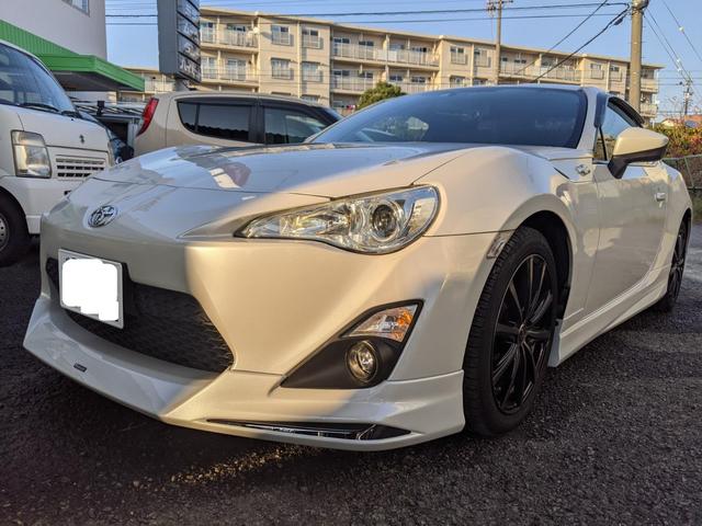 トヨタ　86　ZN6　モデリスタエアロキット　TRDトランクスポイラー　取付　塗装　知立市　刈谷市　安城市　豊田市