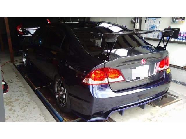 シビックタイプR オリジナル車高調キット取付作業|グーネットピット シビックタイプR オリジナル車高調キット取付作業|グーネットピット