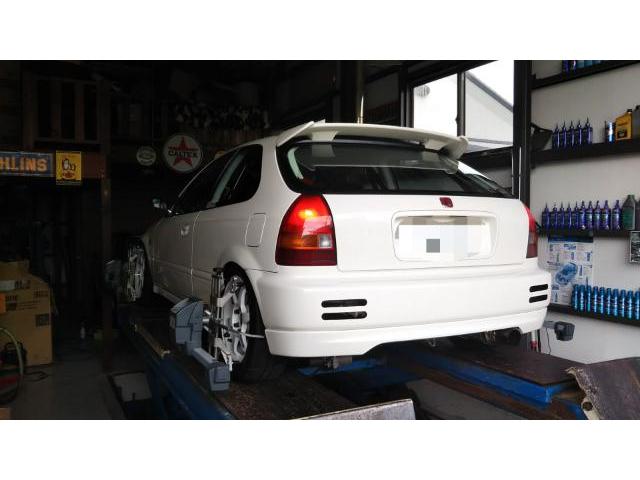 EK9シビックR サスペンション作業|グーネットピット EK9シビックR サスペンション作業|グーネットピット