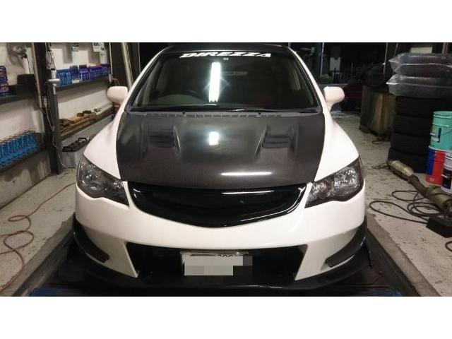 Fd2シビックr ドライカーボンルーフ交換 グーネットピット Fd2シビックr ドライカーボンルーフ交換 グーネットピット