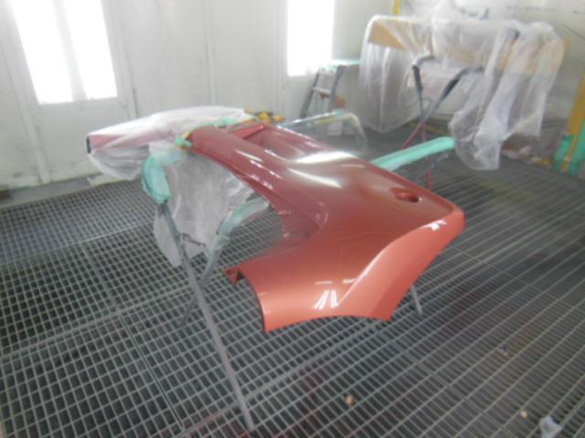 ekワゴン　リヤバンパー　キズ　修理　岡崎在住のお客様