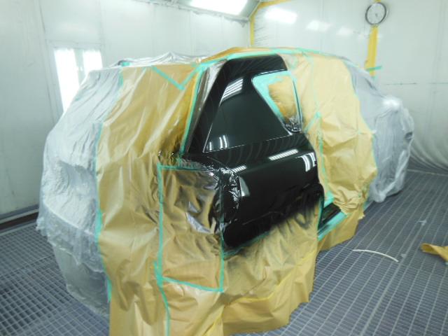 ジープ/コンパス　右Rrドア/右クォーター　修理塗装　豊川在住のお客様