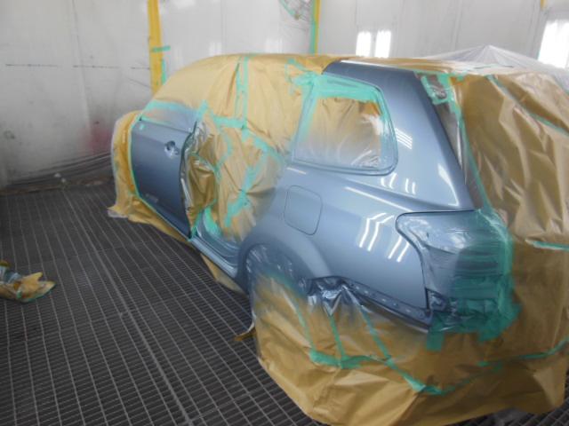 カロ―ラフィールダー/左側面　鈑金塗装　豊川在住のお客様