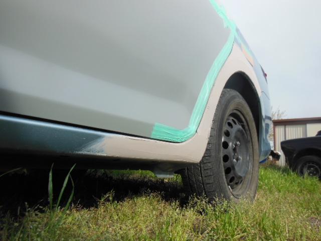 カロ―ラフィールダー/左側面　鈑金塗装　豊川在住のお客様