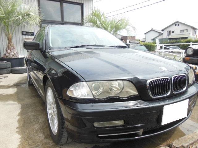 BMW/330i E46トランク凹み　修理　蒲郡在住のお客様