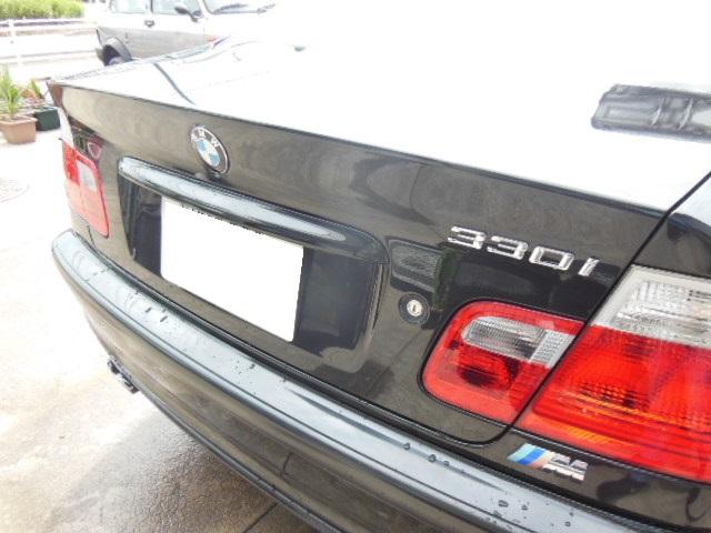 BMW/330i E46トランク凹み　修理　蒲郡在住のお客様