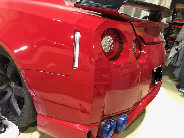 R35 GTR ワイドボディー製作