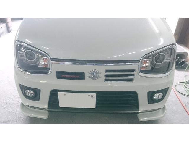 HA36S　アルトワークス　アンダーフラップ塗装取付