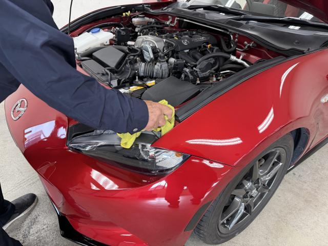 マツダ　ロードスター　ガラスコーティング　愛知県　清須市