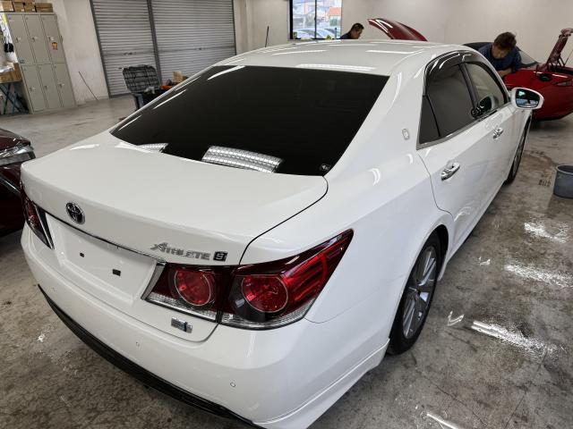 トヨタ　クラウンハイブリッド　ボディコーティング　セラミックコーティング　愛知県　清須市