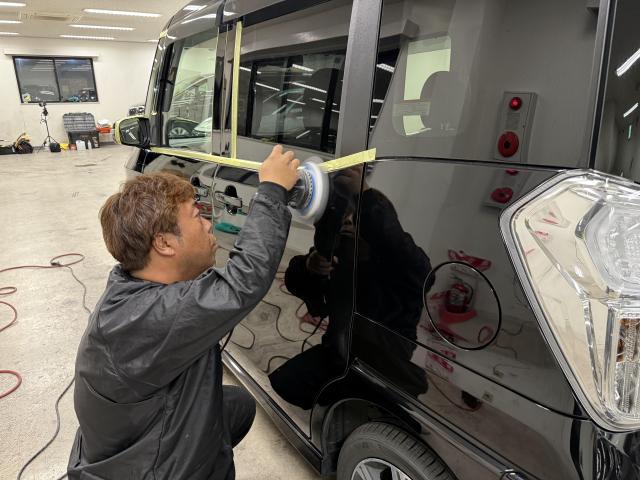 日産　デイズルークス　ボディコーティング　愛知県清須市